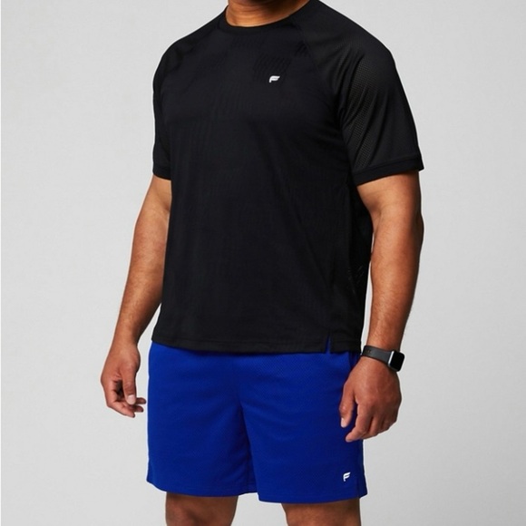 Fabletics Mens The Rec Mesh Tee Size XL - Picture 1 of 4